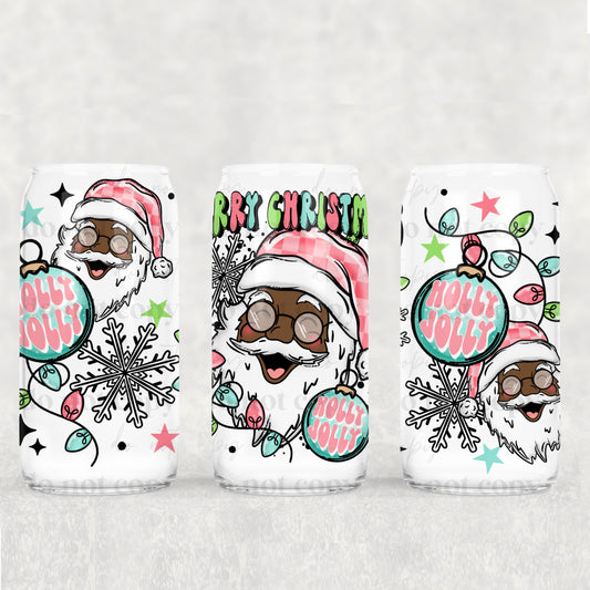 Merry Christmas Santa (Brown) 16oz Tumbler