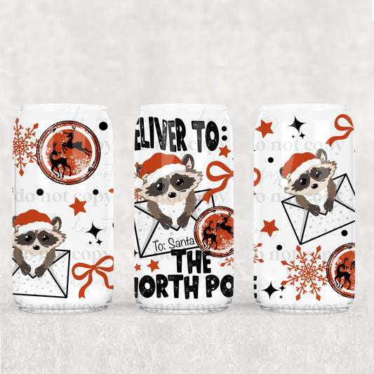 Deliver to The North Pole 16oz Tumbler