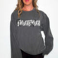 Grayscale Floral Mama