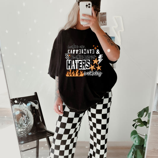 Make Your Haters Mad Short Sleeve T-Shirt (Black)