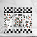 Very Merry Hot Mess Skinny Tumbler