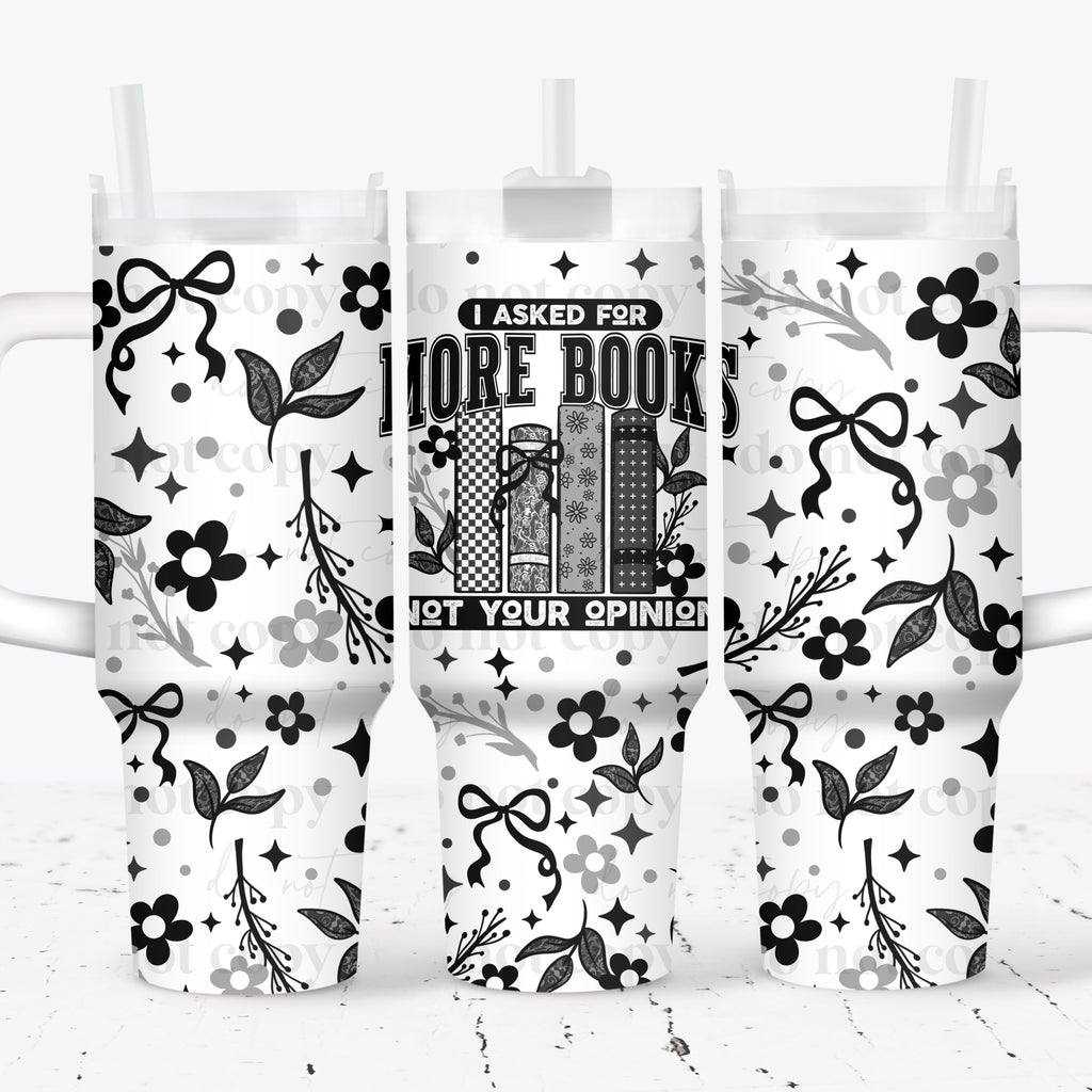 More Books 40 oz Tumbler
