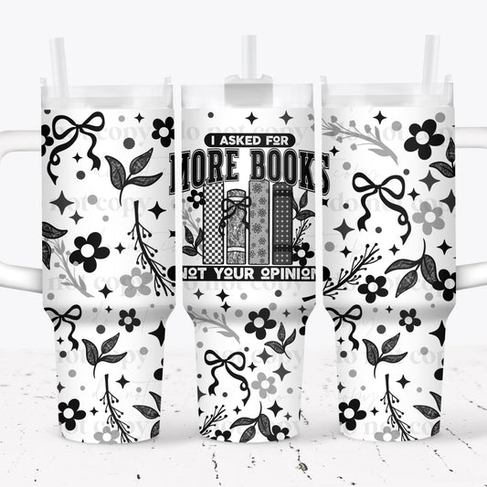More Books 40 oz Tumbler