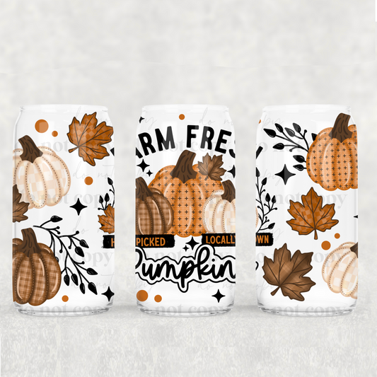 Farm Fresh Pumpkins 16oz Tumbler