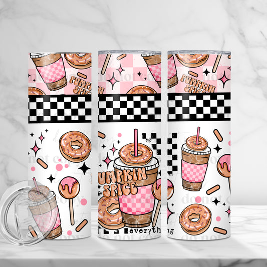 Pumpkin Spice Everything Skinny Tumbler