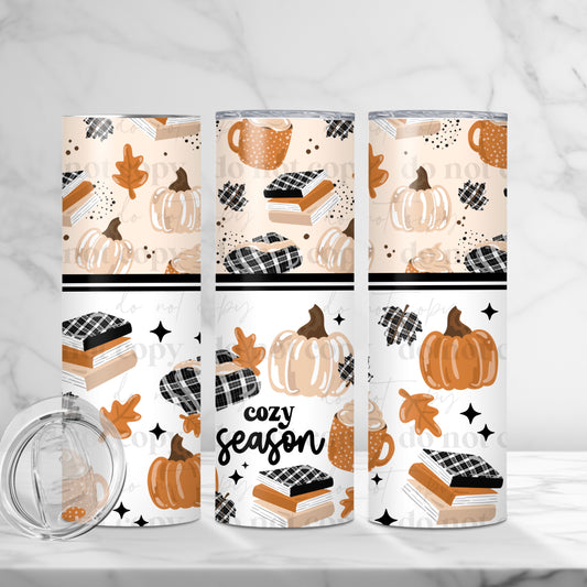 Cozy Season Skinny Tumbler