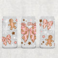 Gingerbread Bow (UVDTF ONLY) 16oz Tumbler