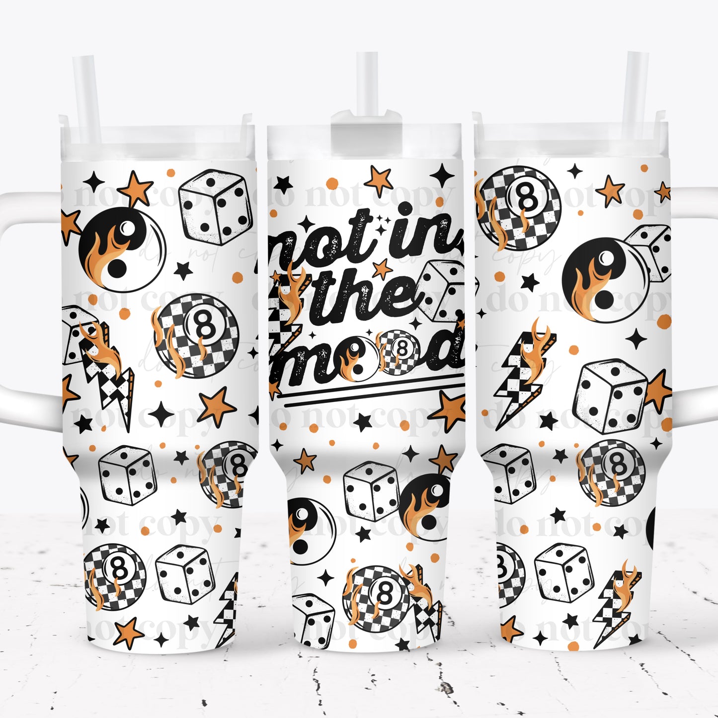 Not In The Mood 40oz Tumbler