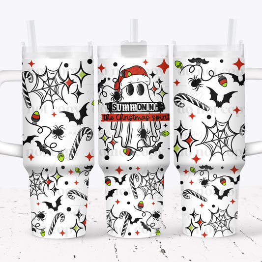Summoning The Christmas Spirit 40oz Tumbler