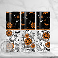 Halloween Card Skinny Tumbler