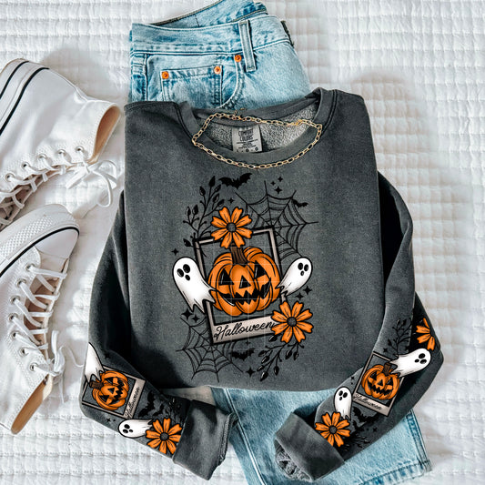 Halloween Card Hoodie (Color)