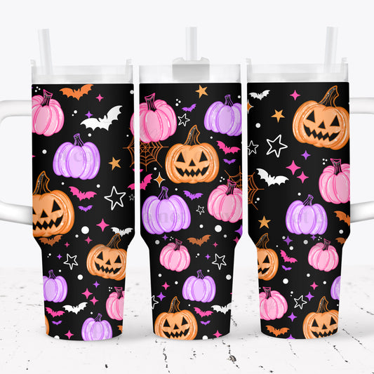 Colorful Pumpkins 40 oz Tumbler