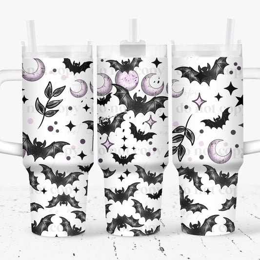 Bats & Moons 40 oz Tumbler