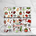 Just a Girl Who Loves Christmas Skinny Tumbler