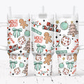 Merry Christmas Collage 40 oz Tumbler