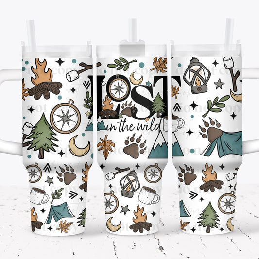Lost in the Wild 40 oz Tumbler