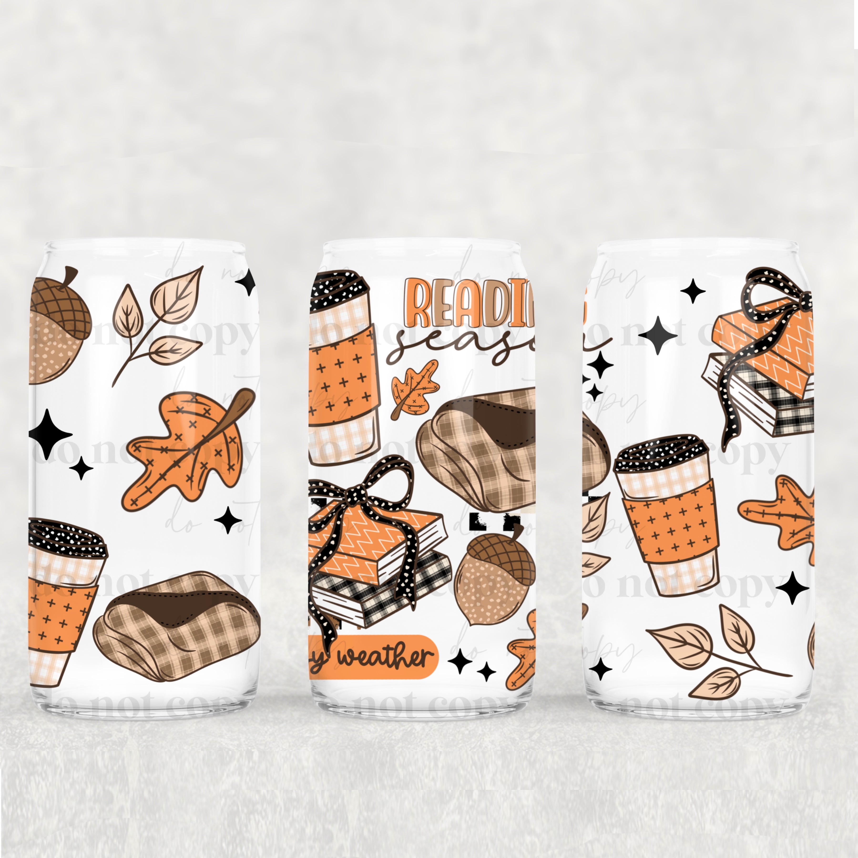 Reading Season, Cozy Weather 16oz Tumbler