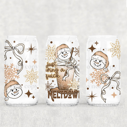 Just Having a Quick Meltdown 16oz Tumbler