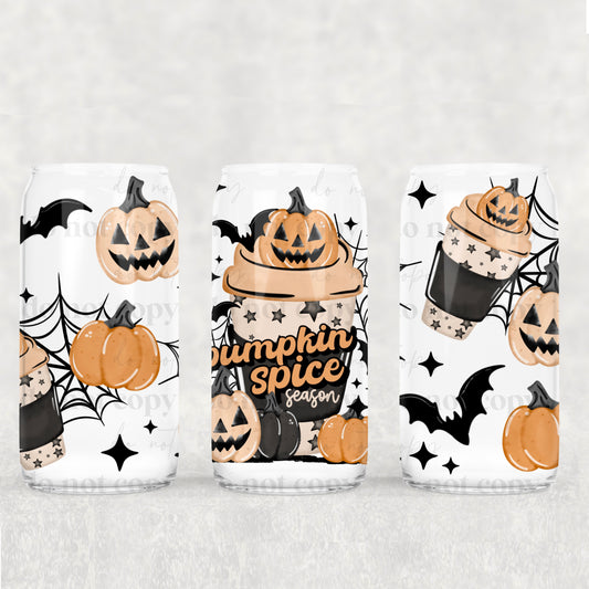 Pumpkin Spice Season w. Pumpkins 16oz Tumbler