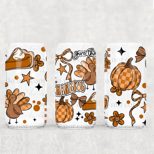 Thankful 16oz Tumbler