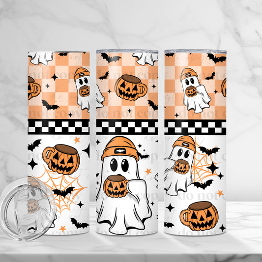 Pumpkin Mug Skinny Tumbler