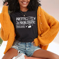 Pretty, Petty, Problematic Hoodie (White)