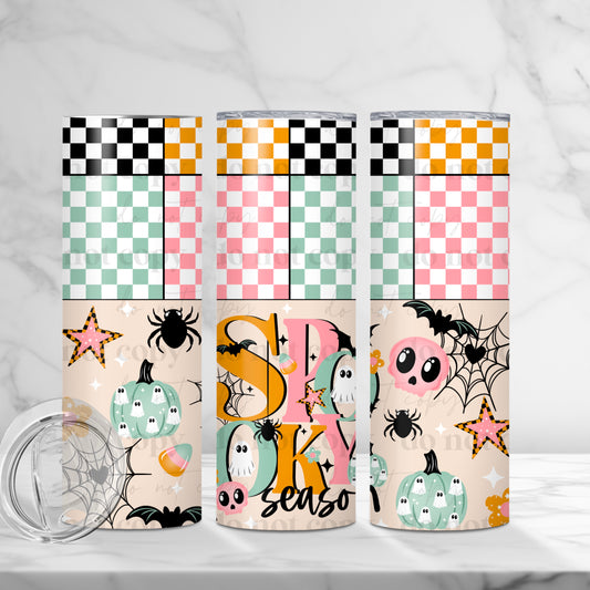 Spooky Season Skinny Tumbler