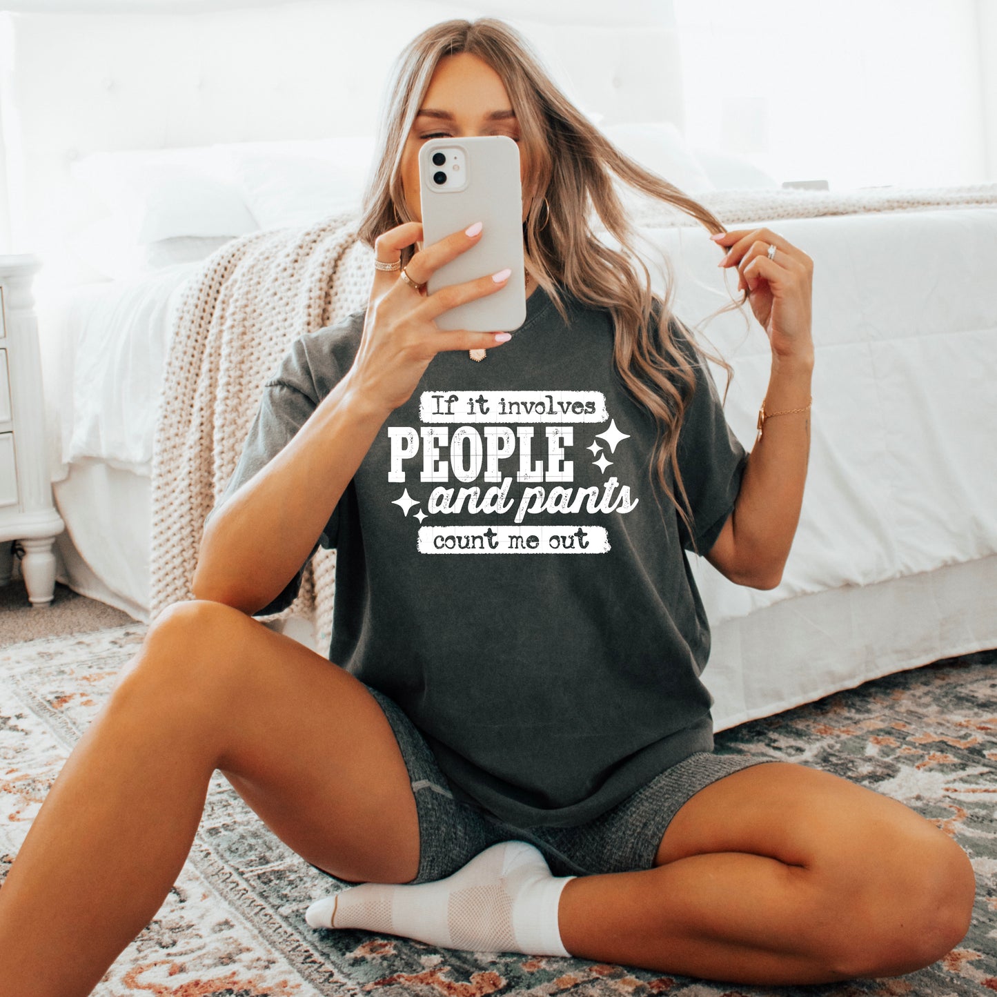 People & Pants (White)