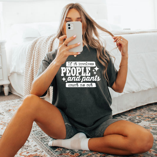 People & Pants (White)