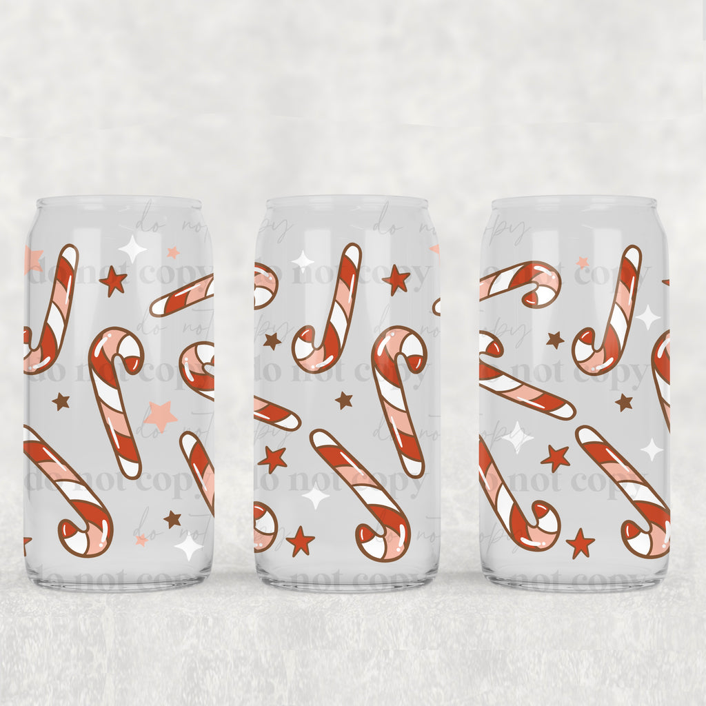Candy Canes (UVDTF ONLY) 16oz Tumbler