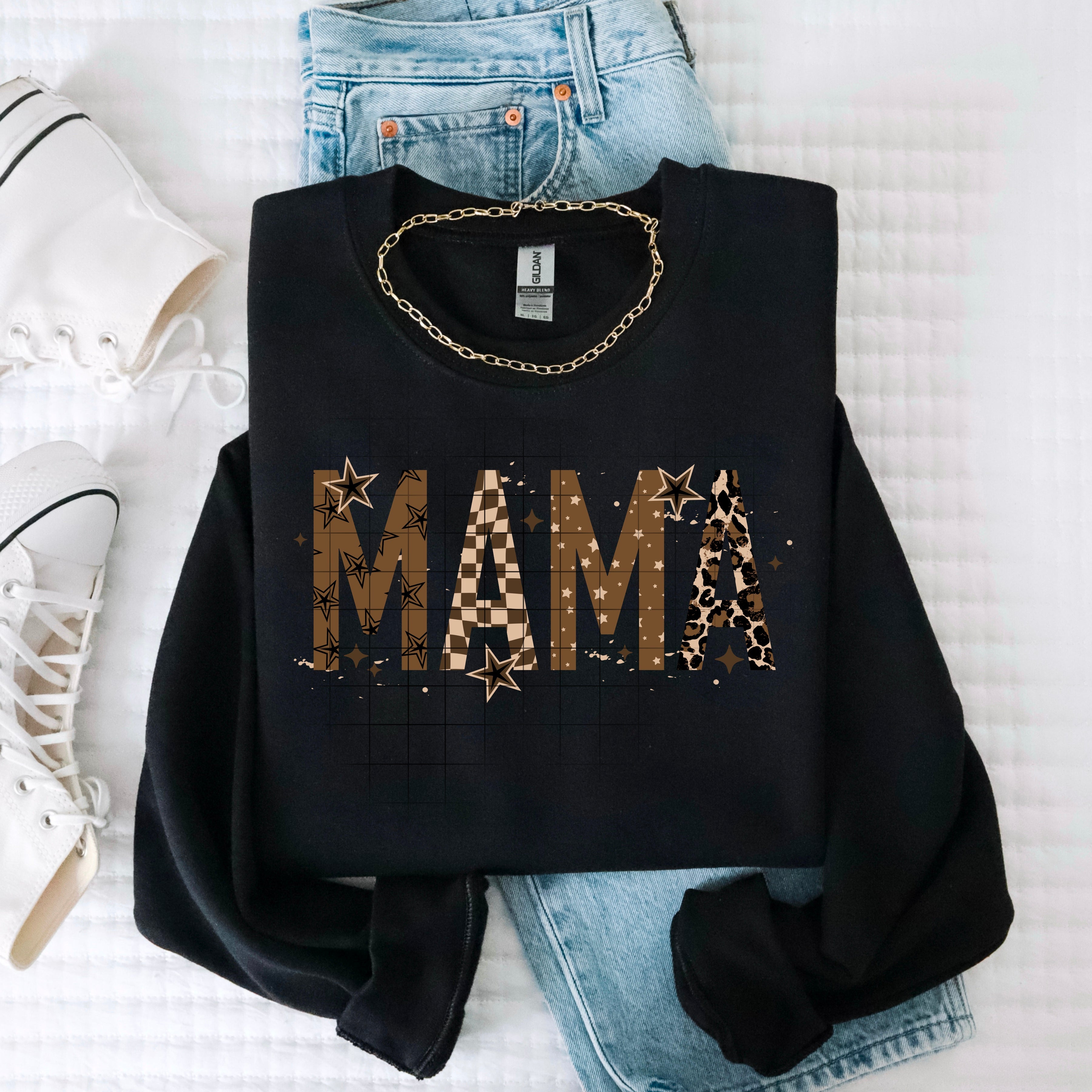 Checker Cheetah Mama
