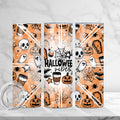 Halloween Vibes Skinny Tumbler