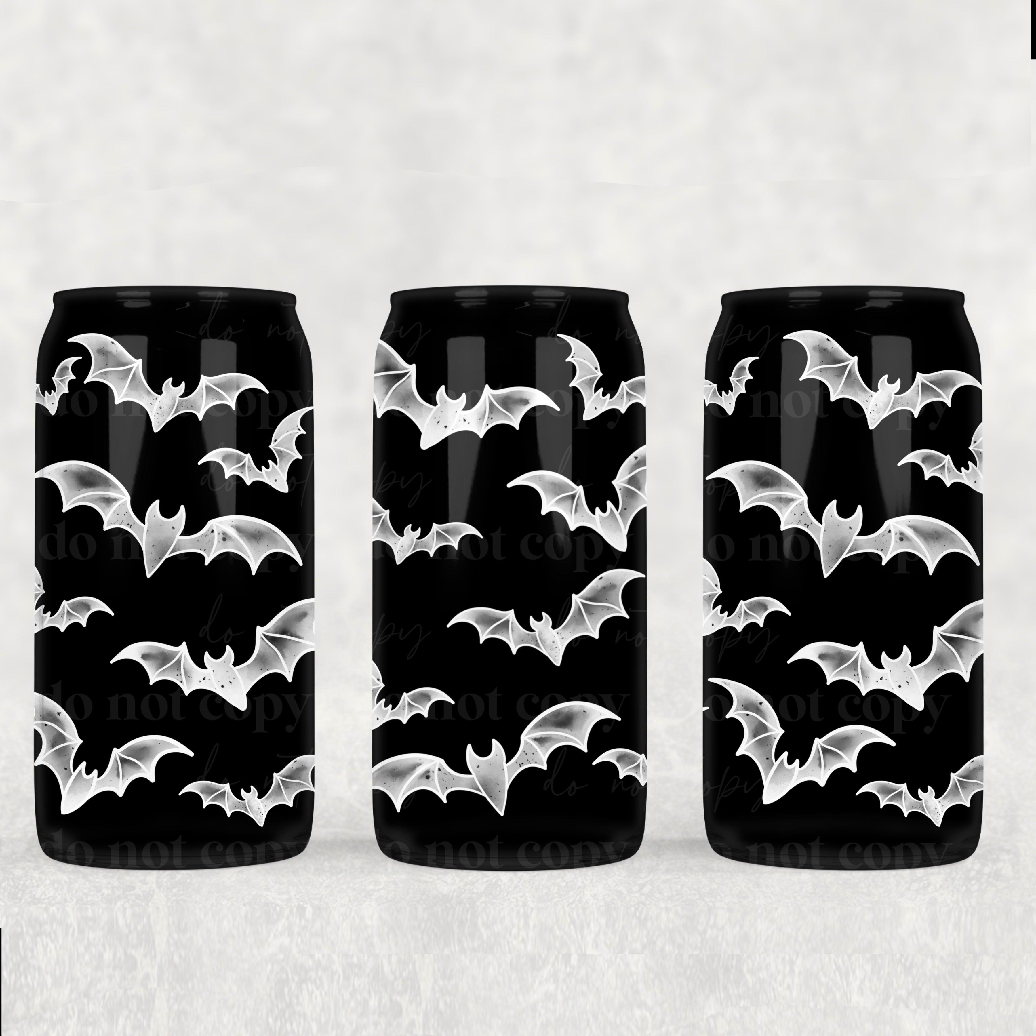 White Bats (UVDTF) 16oz Tumbler