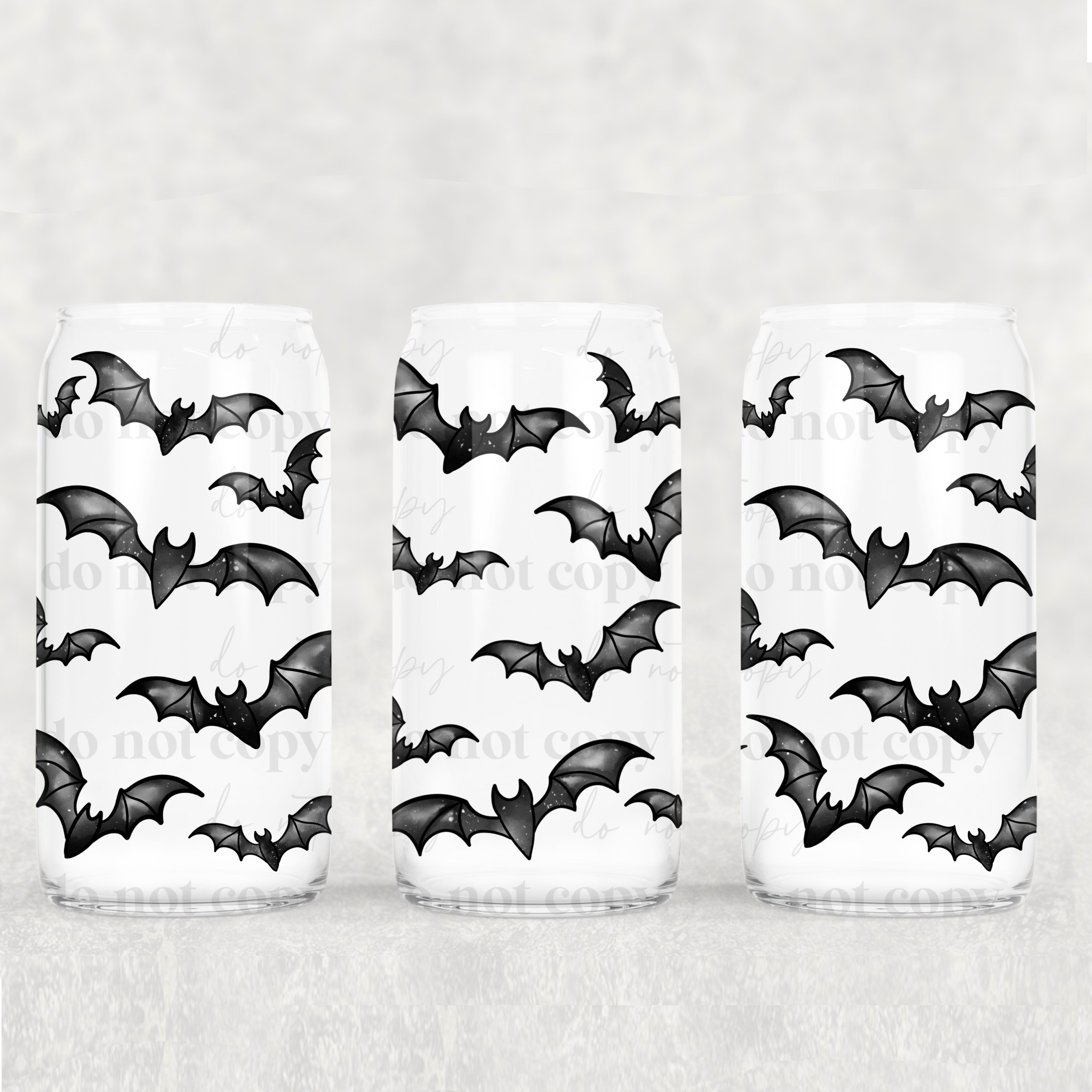 Black Bats 16oz Tumbler
