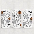 Pumpkin & Skeleton Party 16oz Tumbler