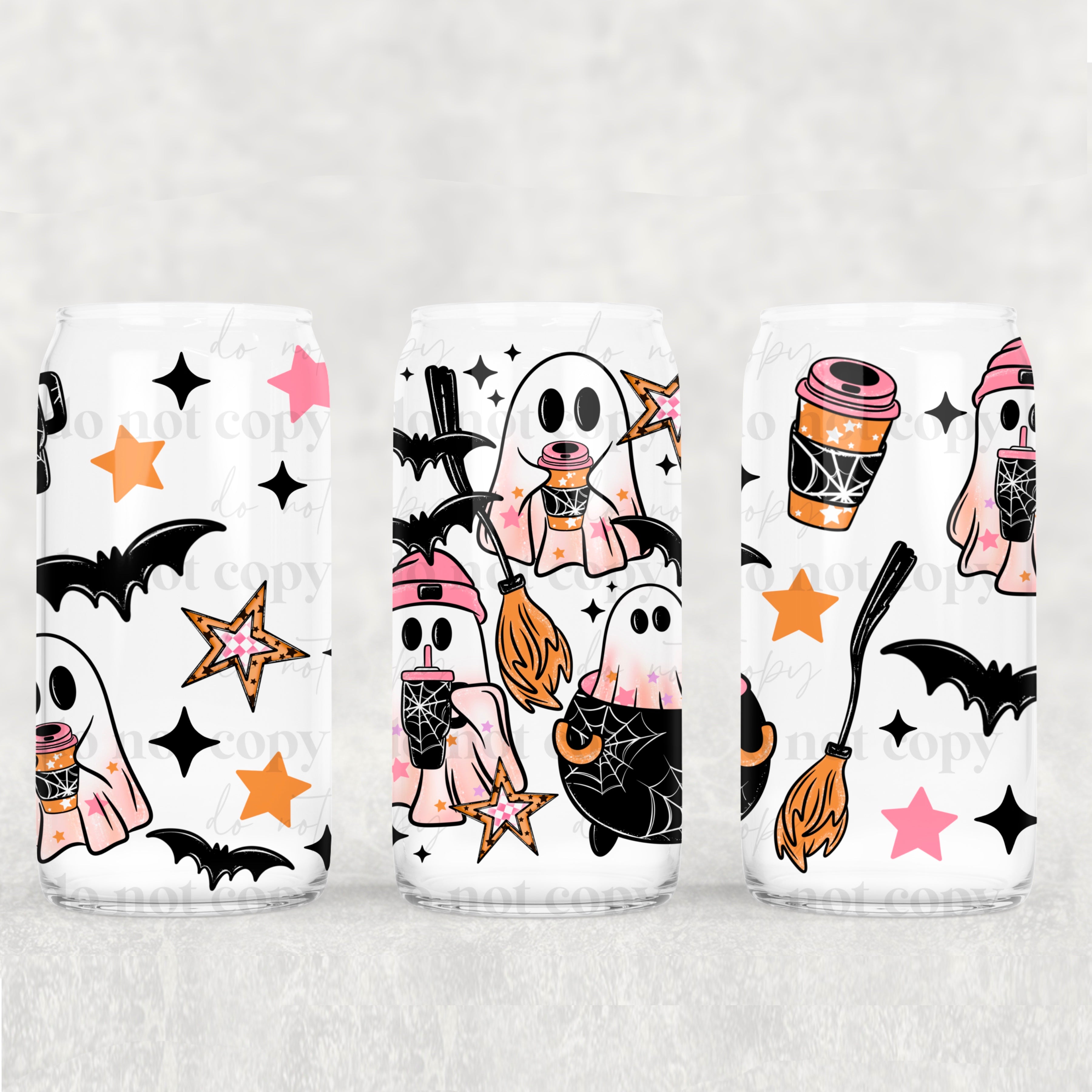 Spooky Ghost 16oz Tumbler