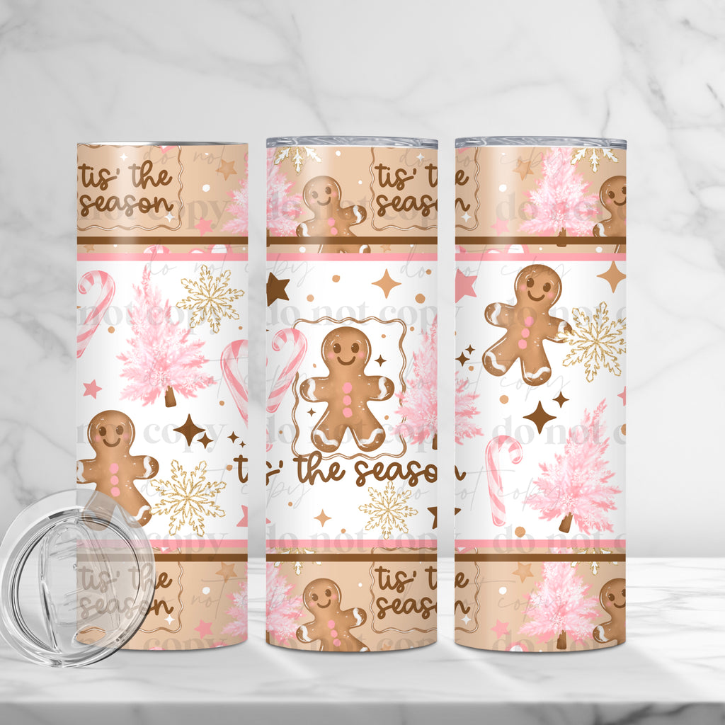 Tis The Season Skinny Tumbler
