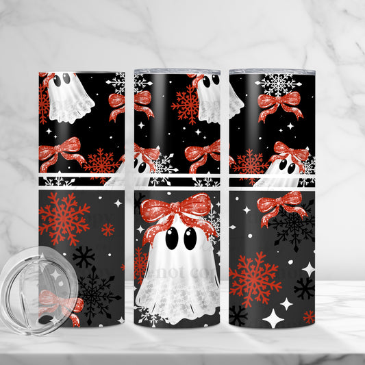 Lace Ghostie Skinny Tumbler