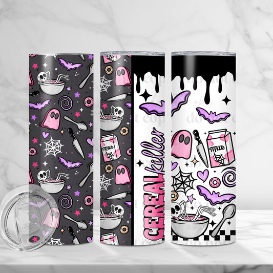 Cereal Killer Skinny Tumbler