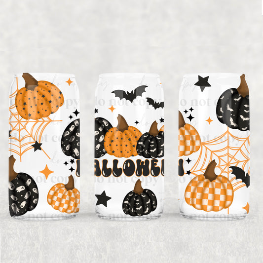 Halloween Pumpkins 16oz Tumbler