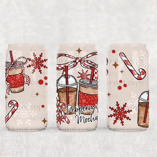 Peppermint Mocha 16oz Tumbler