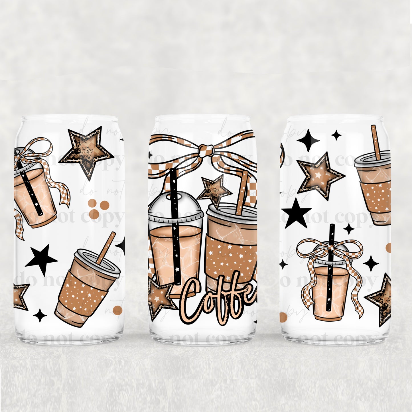 Coffee w. Bows 16oz Tumbler