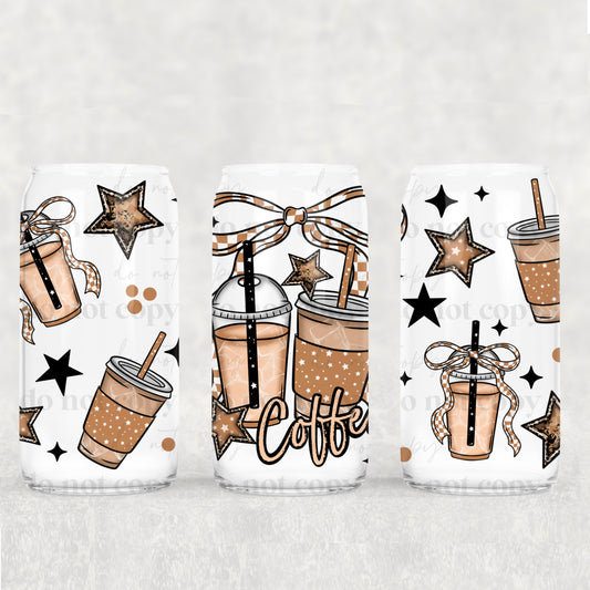 Coffee w. Bows 16oz Tumbler