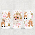 Glitter Santa (Light) 16 oz Tumbler