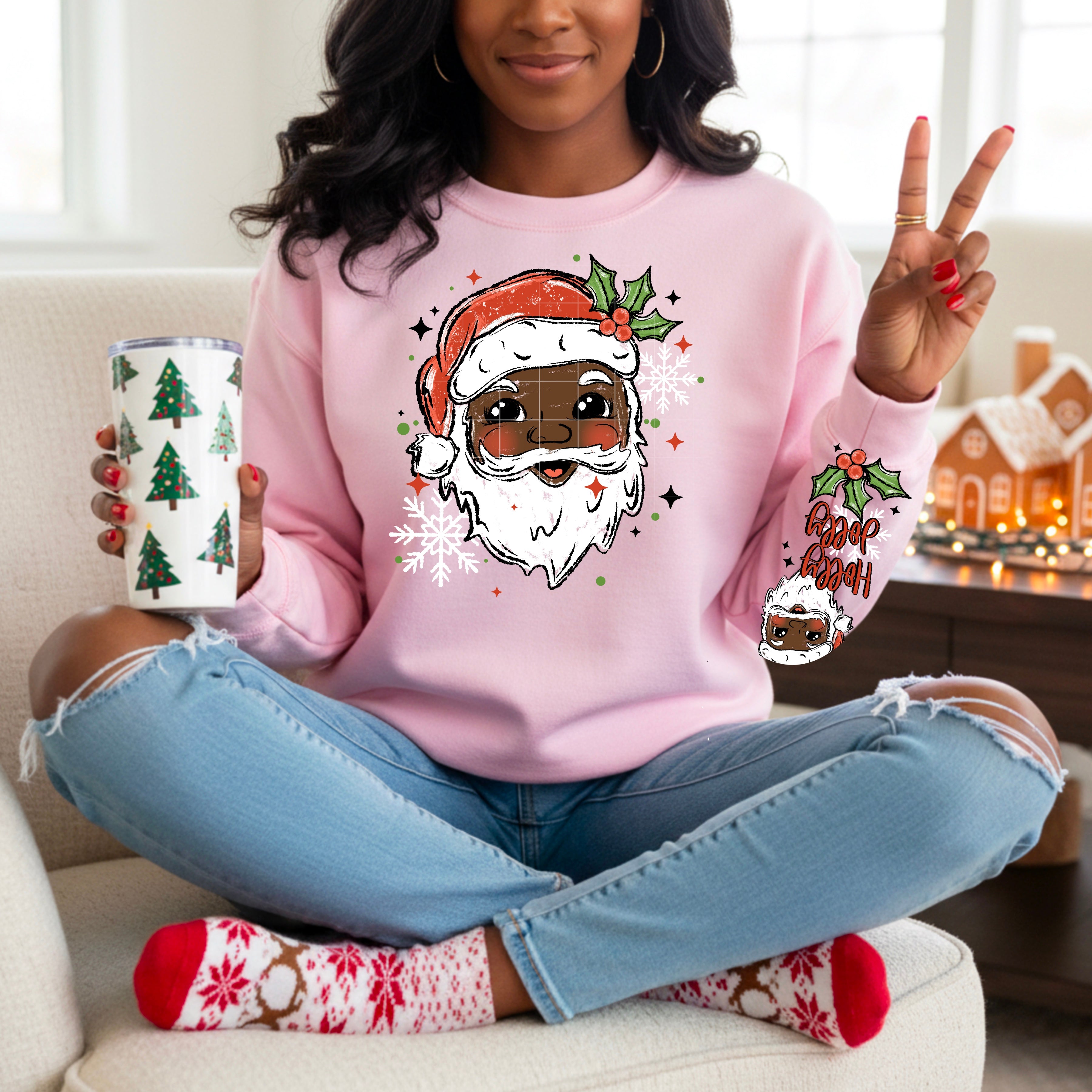 Holly Santa (Dark)