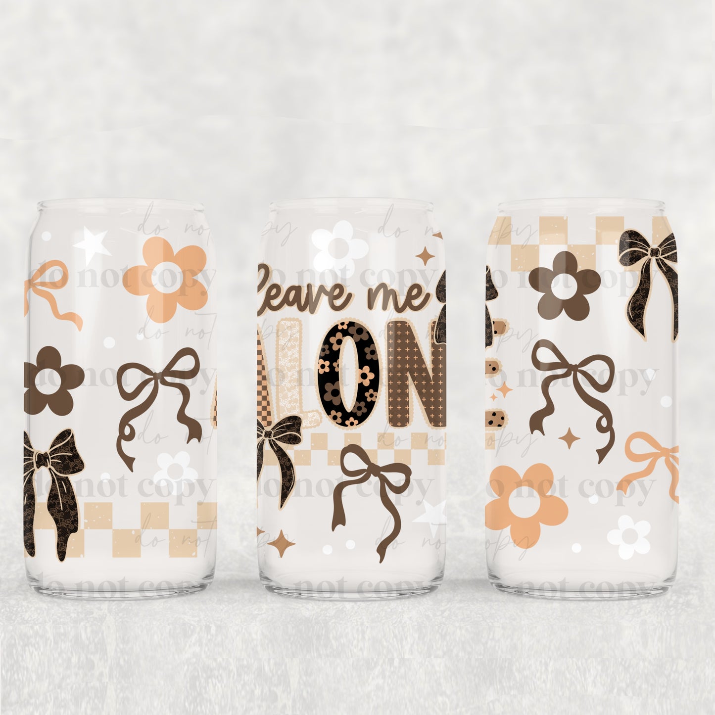 Leave Me Alone 16oz Tumbler