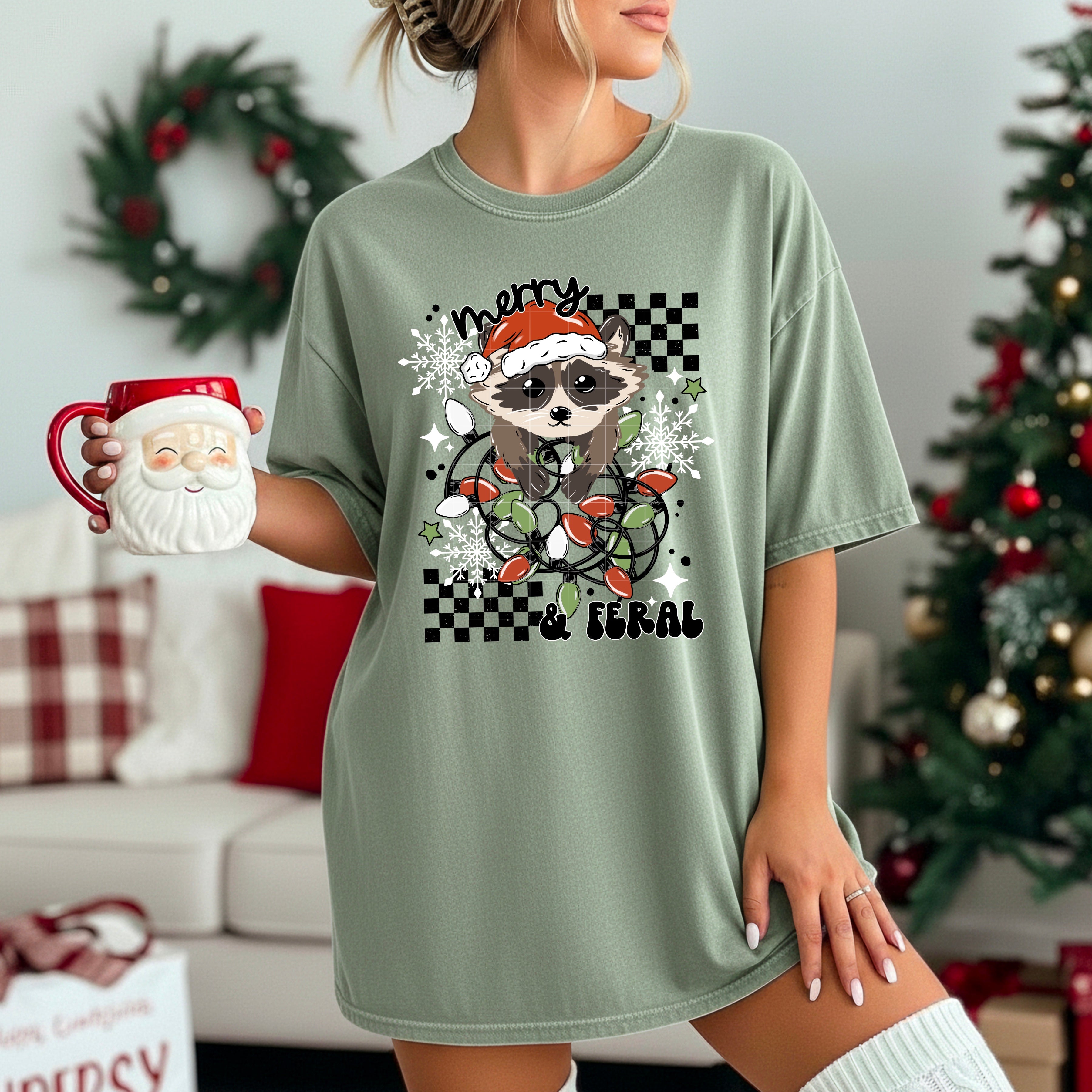 Holly Santa (Dark)
