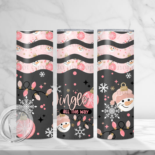 Jingle All The Way Skinny Tumbler