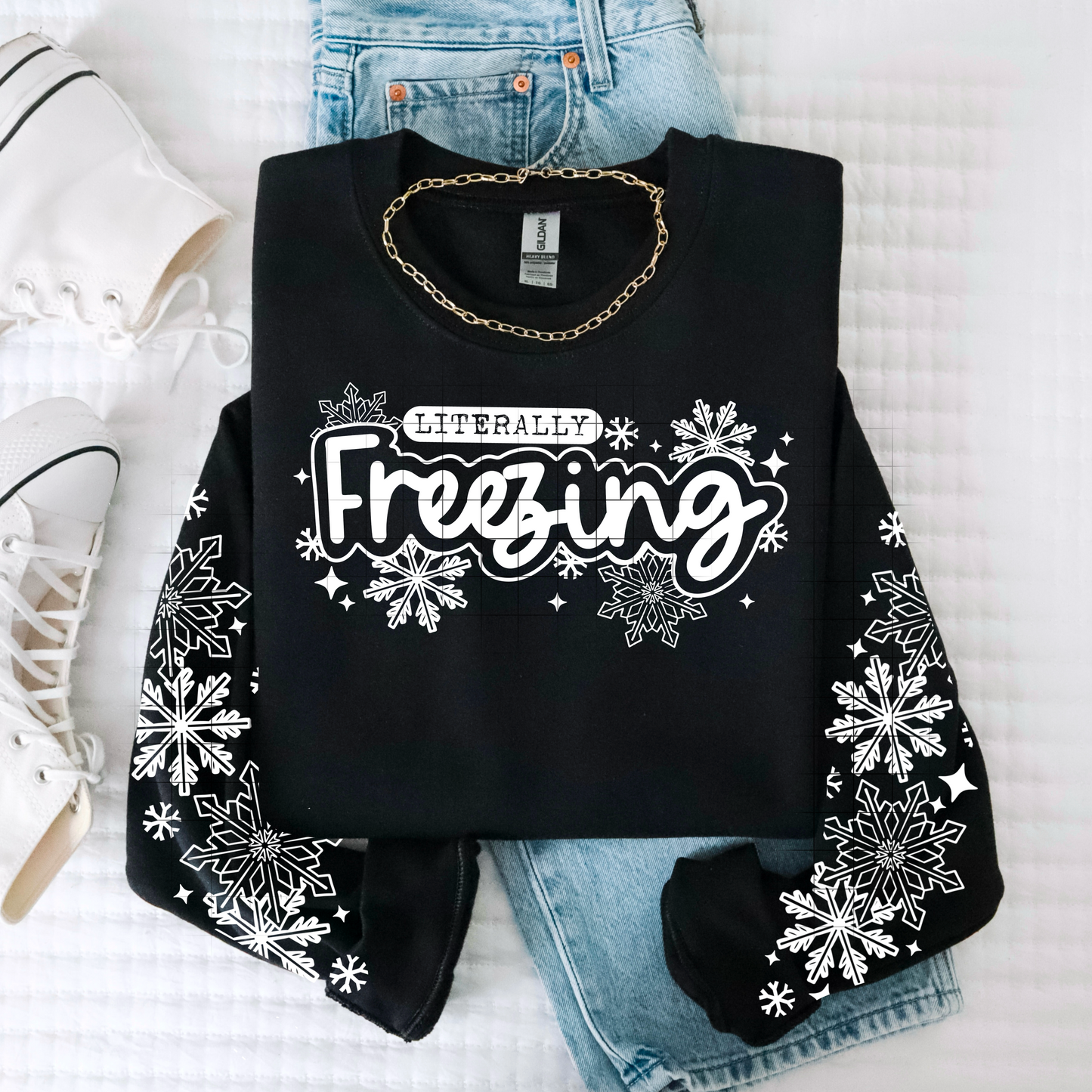 Literally Freezing (White)