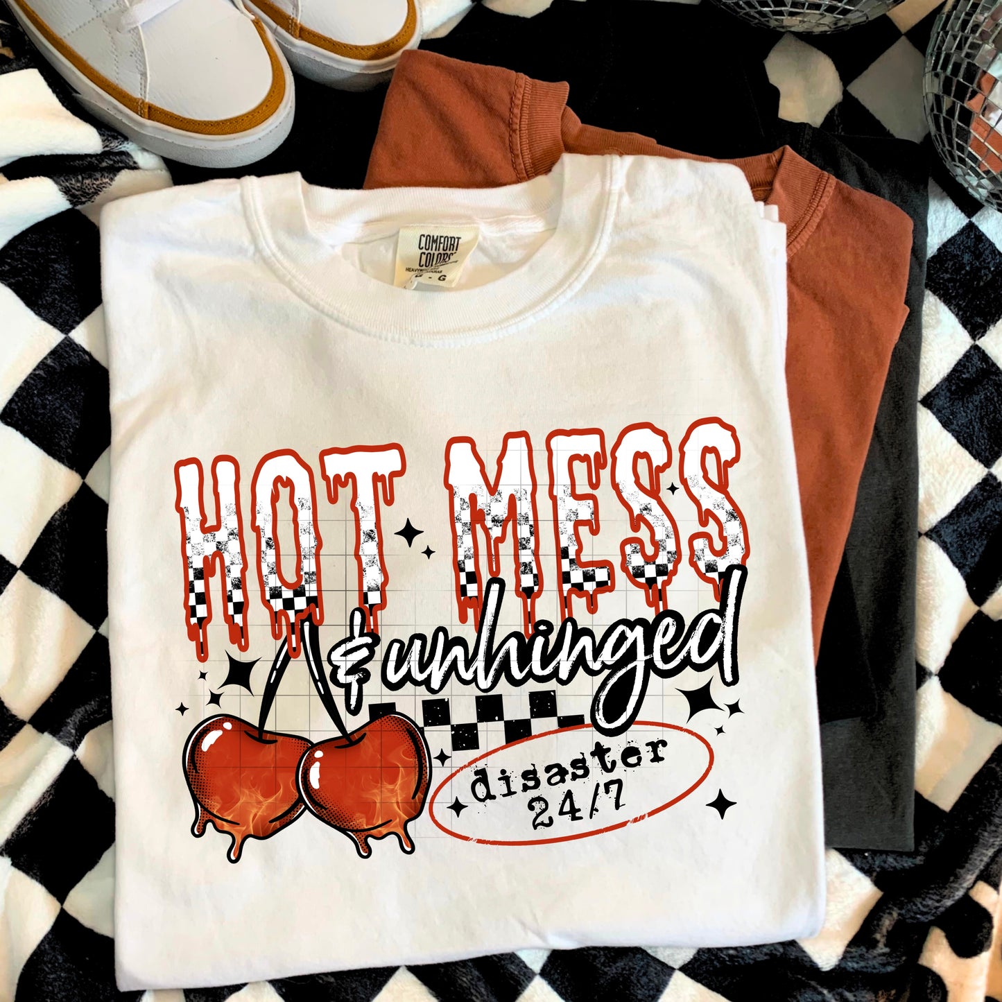 Hot Mess Unhinged (Black)